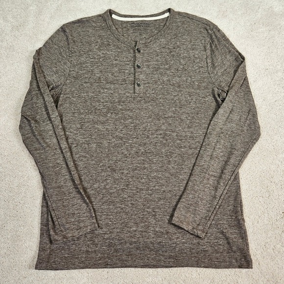 Banana Republic Other - Banana Republic Vintage Tee Men's M Breathable Linen Blend‎ Gorp Normcore Henley